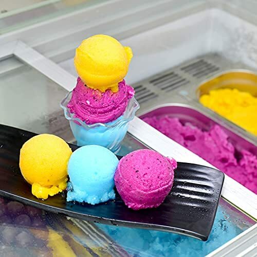 Italian Ice Machine Gelato Ice Cream Maker Fresh Fruits Water Ice Machine